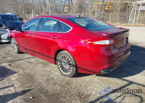2014 Ford Fusion Titanium from USA, damaged, VIN 3FA6P0K95ER229871